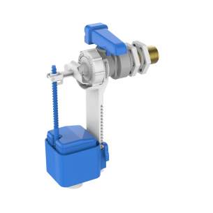 Thomas Dudley Inlet Valves -  Thomas Dudley 324298 Na Hydroflo Side Inlet Valve With Delay Fill And Brass Tail